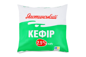 Кефир 2.5% Яготинський м/у 400г