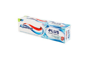 Паста зубная с фтором Видимый эффект Plus Aquafresh 75мл
