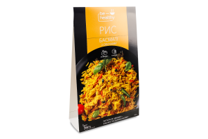 Рис с овощами Басмати Be healthy food м/у 200г