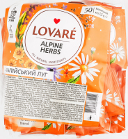 Чай трав'яний дрібний з плодами та квітами Alpine herbs Lovare м/у 50х1.5г