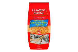 Вироби макаронні група А клас екстра Ріжки маленькі Golden Pasta м/у 400г