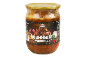 Свинина тушеная стерилизованная Родина с/б 500г