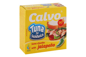 Тунець для сенд.з гос.пер.Хал.Calvo 142г