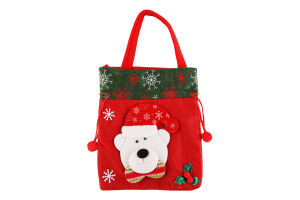 Мішечок д/подарунків MBM My Home СніговикDH-NY-26