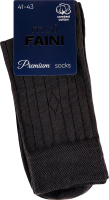 Шкарпетки чоловічі Moi Faini №113018 42-43 темно-сірий