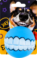 Іграшка д/собак М"ячик з посмішкою 7,5см DGT-Pets