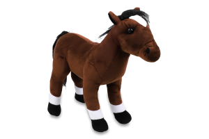 Іграшка м'яка Кінь Алмаз 38см Копиця