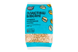 Хлопья овсяные быстрого приготовления Экстра Повна Чаша м/у 400г