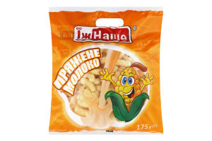 Палички кукурудзяні солодкі неглазуровані Пряжене молоко ЇжНаше м/у 175г