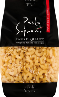 Макароны Elbow №186 Pasta Soprano м/у 400г