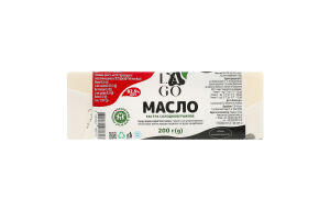 Масло солодковершкове 82.5% Екстра Lago м/у 200г