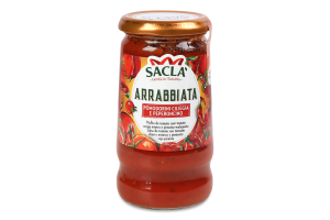 Соус Sacla' Арраб’ята томатний з перцем чилі