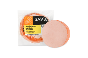 Ковбаса варена з молоком буйволиць Буффало Savin Product в/с кг