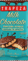 Хлебцы рисовые в молочном шоколаде Trapeza м/у 65г