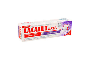 Паста зубна Захист ясен&Здорова емаль Aktiv Lacalut 75мл