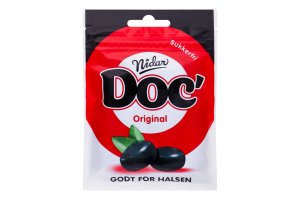 Льодяники Doc' зі смаком локриці та ментолу
