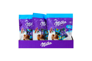 Шоколад молочный с молочной начинкой с сахарным драже в форме яйца Milka д/п 86г