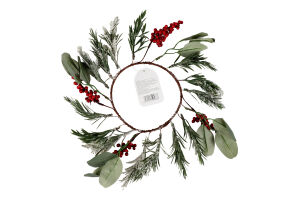Прикраса декоративна Вінок з калиною 33см