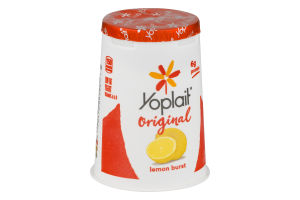 Yoplait Original Low Fat Yogurt Lemon Burst