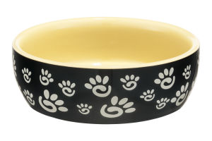 Ahold Paw Print Pet Bowl