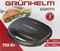 Сендвічмейкер Grunhelm GSM711