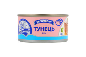 Тунец филе Аквамарин ж/б 185г