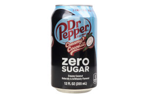 Напій Dr.Pepper Creamy Coconaut Zero газований з/б