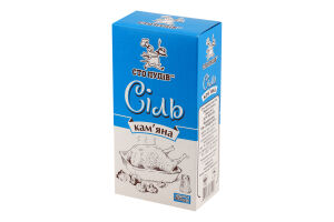 Сіль кам'яна Сто пудів к/у 400г