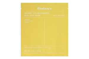 Маска для обличчя для оживлення тьмяної шкіри гідрогелева Biodance 34г