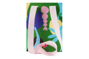 Паска з фісташковою начинкою та вишнею мараскіно Honey к/у 600г