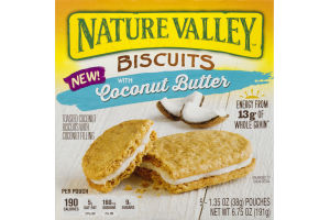 Nature Valley Biscuits With Coconut Butter - 5 CT