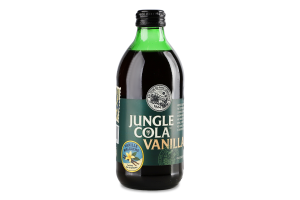 Напій газований пастеризований зі смаком коли та ванілі Vanilla Jungle Cola с/пл 330мл