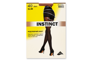 Колготки женские Instinct Slim 40den 4 natural