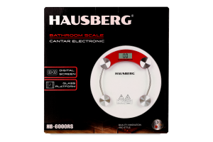 Ваги підлогові скло до 180кг HB-6000NG/BL Hausberg Home