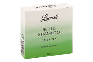 Шампунь твердий Green Tea 100г Lapush