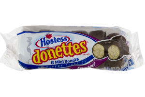 Hostess Donettes Mini Donuts Frosted - 6 CT