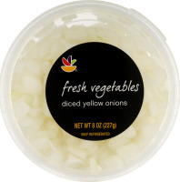 Ahold Fresh Vegetables Diced Yellow Onions