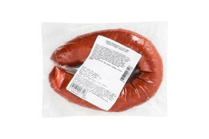 Ковбаса із м'яса птиці Копчена на яблуні М'ясний хутір п/к 1ґ кг