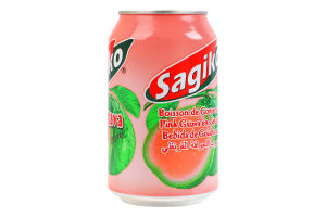 Напиток Розовая гуава Sagiko ж/б 320мл