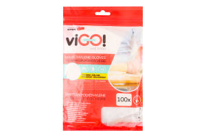 Рукавички HDPE viGO 100шт