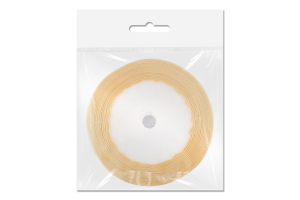 Стрічка д/подарунків мікс жовтих тонів №53/86/101/189 сатин 1,2см*22м