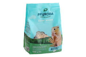 Корм повнораціонний для хом'яків Хом'ячок Nature+ feed Pryroda м/у 500г