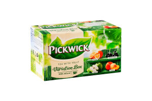 Чай черный ароматизированный с кусочками фруктов и ягод Variation Box Pickwick к/у 20х1.5г