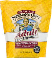 Newman's Own Premium Adult Dog Formula Organic Grains & Vegetables