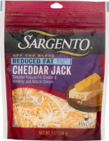 Sargento Off The Block Reduced Fat Cheese Cheddar Jack