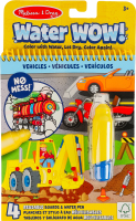 Розмальовка для дітей від 3років водна з ручкою Транспорт Water wow Melissa&Doug 1шт