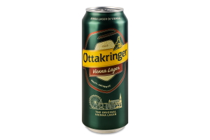 Пиво Ottakringer Vienna Lager напівтемне з/б
