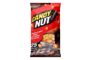 Цукерки глазуровані з нугою, м'якою карамеллю та арахісом Candy nut Roshen кг