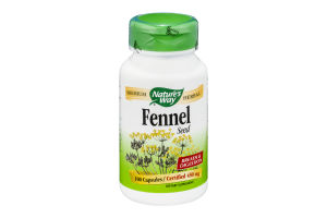 Nature's Way Fennel Seed 480mg Capsules - 100 CT