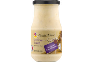 Ahold World Menu Carbonara Sauce